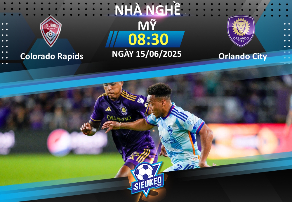 Soi kèo bóng đá Colorado Rapids vs Orlando City 08h30 ngày 15/06/2025: Điểm tựa quá khứ