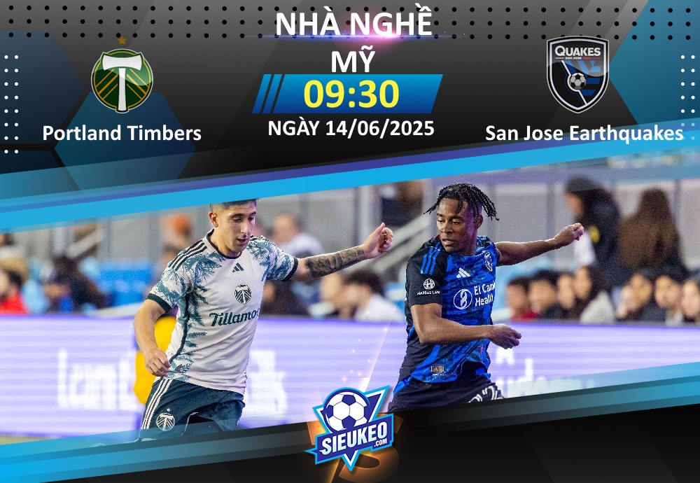 Soi kèo bóng đá Portland Timbers vs San Jose Earthquakes 09h30 ngày 14/06/2025: Điểm tựa Jeld-Wen Field