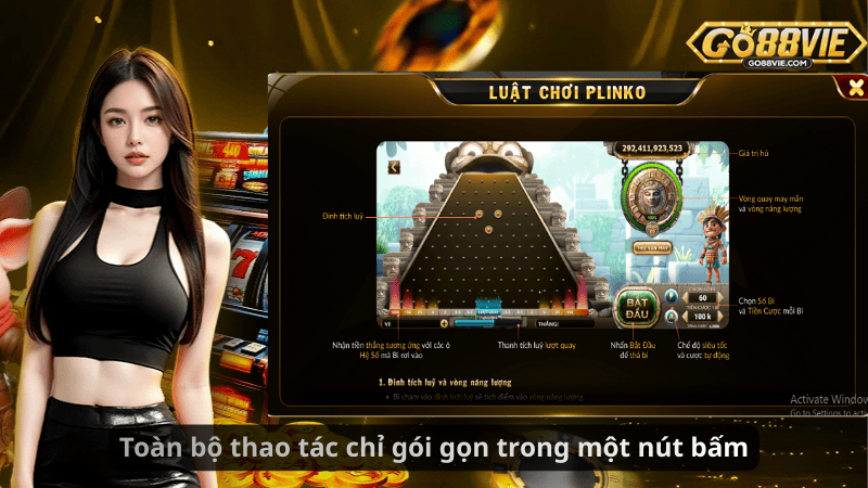 Toàn bộ thao tác chỉ gói gọn trong một nút bấm