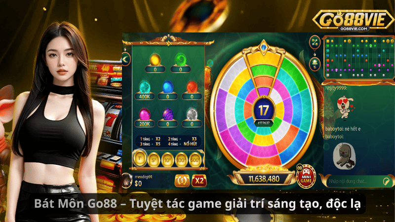 Bát Môn Go88 – Tuyệt tác game giải trí sáng tạo, độc lạ