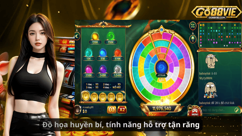 Đồ họa huyền bí, tính năng hỗ trợ tận răng