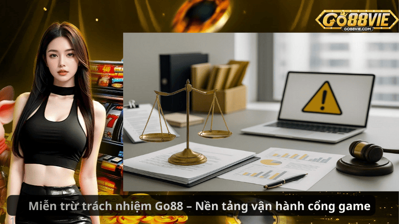 Miễn trừ trách nhiệm Go88 – Nền tảng vận hành cổng game