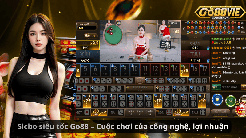 Sicbo siêu tốc Go88 – Cuộc chơi của công nghệ, lợi nhuận