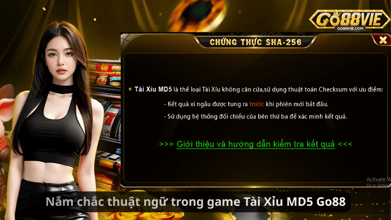 Nắm chắc thuật ngữ trong game Tài Xỉu MD5 Go88
